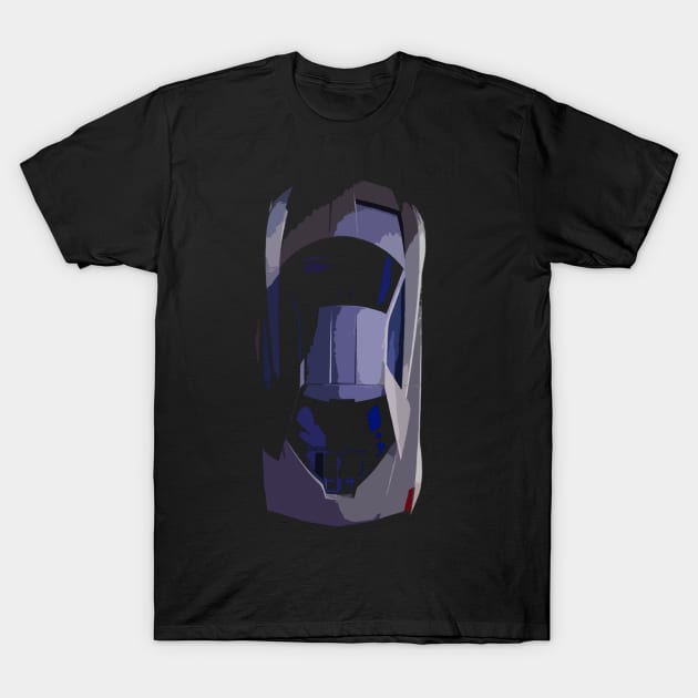 Futuristic Car Abstract Art T-Shirt by Cerberus4444